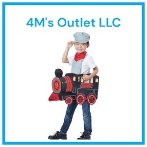 Ride-in Train Costume - Size: 3T-6